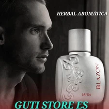 JAFRA BLAZON (HERBAL AROMATIC) EAU DE TOILETTE FOR MEN 100ML/3.3 FL.OZ SEALED.