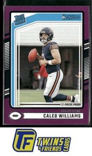 2024 Donruss #327 Caleb Williams Press Proof Purple
