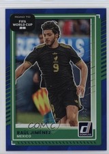 2025 Panini Donruss Road to FIFA World Cup Blue Cubic /205 Raul Jimenez #74 1hr4