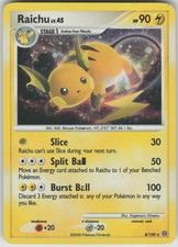 Pokemon TCG Raichu Holo Rare Stormfront 8/100 on eBay