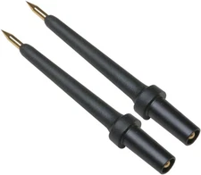 Power Probe - 2Pk 4Mm Banana Jack 3 Tip Black (PPTK0024)