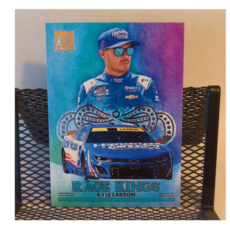 2026 panini nascar racing race kings insert kyle larson #3 hendrick