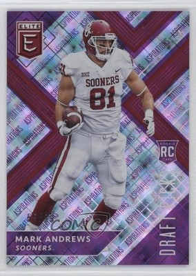 2018 Panini Elite Draft Picks /99 Mark Andrews #115 Rookie RC 1d3a