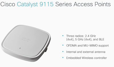 #ad Cisco Catalyst C9115AXI B Wireless Access Point 9115AXI” $315.00