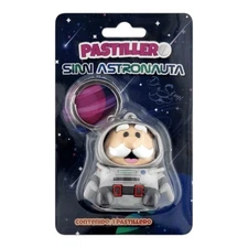 Dr. Simi Astronauta Llavero Pastillero / Dr. Simi Astronaut Pill Box Keychain