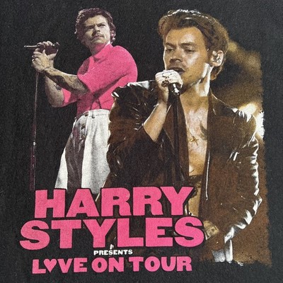 Harry Styles Love On Tour T-Shirt, Size Large