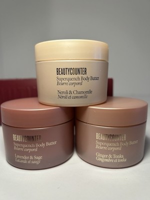 Beautycounter Triple Quench Body Butter Set NEW Limited Edition