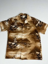  RARE Vintage Liberty House 60s 70s Hawaiian Short Sleeve Button Shirt Men's