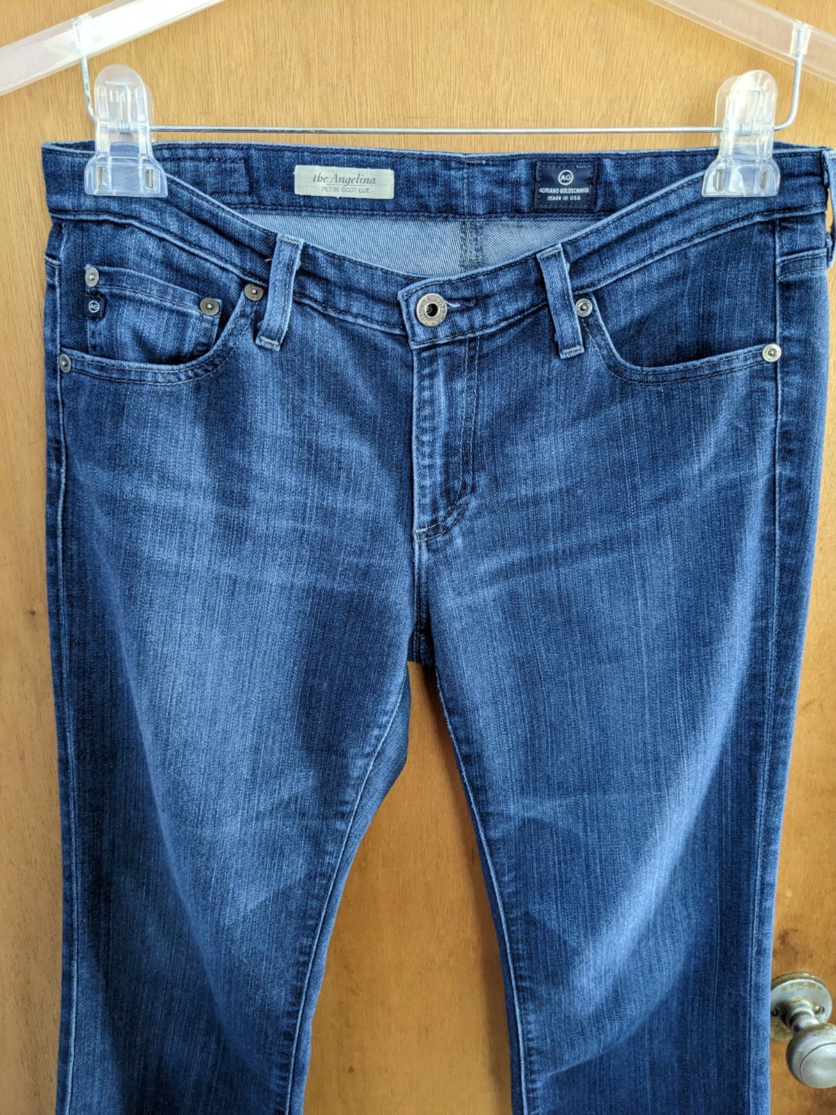 AG Adriano Goldschmeid Jeans Women's The Angelina Bootcut Petite Jeans Size 29R thumbnail 4