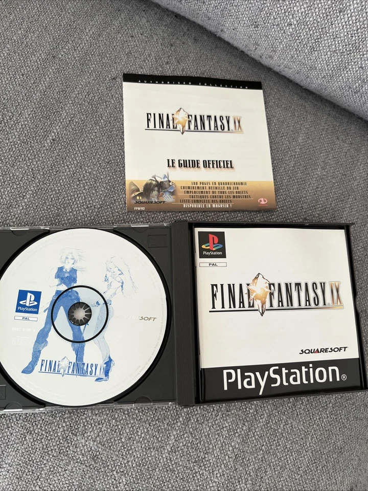 FINAL FANTASY IX Black Label COMPLET BOÎTE NOTICE SONY PS1 PAL FRA - FF9 - Photo 3/4