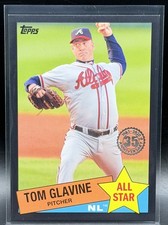 2020 Topps Tom Glavine Baseball 35th Anniversary All-Stars /299 Black Boarder