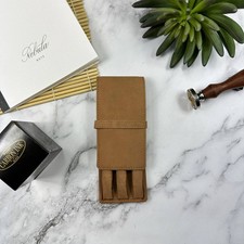 Girologio - Leather 3 Pen Case