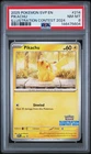 2025 POKEMON SVP EN-SV BLACK STAR PROMO ILLUSTRATION CONTEST 2024 PIKACHU PSA 8
