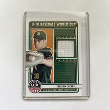 2023 Panini USA Baseball Stars & Stripes South Africa Creedon Cockrell(MEM)