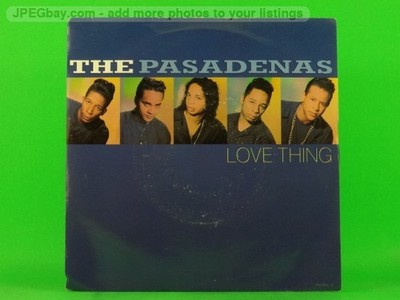 PASADENAS LOVE THING (PICTURE SLEEVE) (137) 7'' CBS