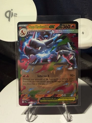 New ListingPokemon Mega Charizard X Ex Phantasmal Flames 013/094 Secret Rare PSA 10 Quality