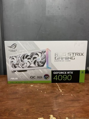 ASUS ROG STRIX RTX 4090 WHITE OC Edition 24GB GDDR6X | FACTORY SEALED | LIMITED