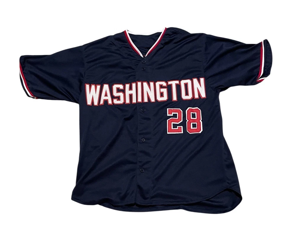 Camiseta firmada por Jayson Werth de los Nacionales de Washington autografiada por Beckett  Foto 2 de 2