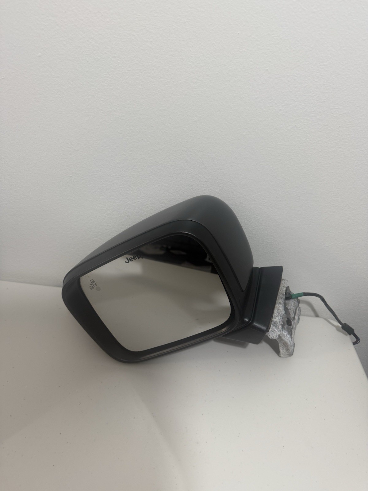 2015-2018 Jeep Renegade Left Driver Side Door Mirror With Blind Spot Black OEM