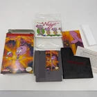 Widget Nintendo NES Atlus 1992 CIB Complete in Box with Manual and Poster