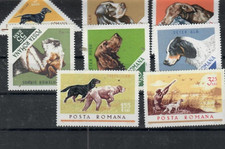 Romania 1965  CIINI DE VINATOARE   SET   MNH