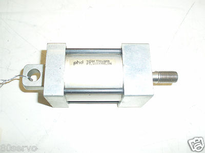 PHD TOM THUMB  PNEUMATIC CYLINDER  P/N AVP1X3/4   0.750'' STROKE   BORE: 1.0''