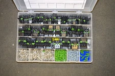 DELPHI WEATHER PACK CONNECTOR MASTER KIT #55 487 PIECES   WEATHERPACK 2-4 Cond.