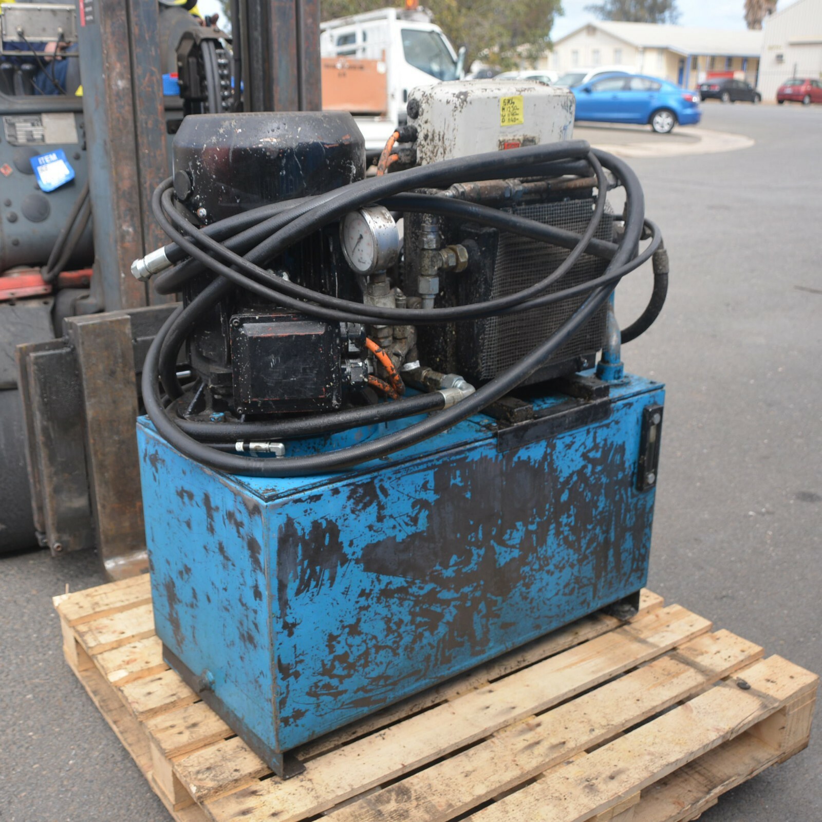 Oiltech EGO Hydraulic Oil Pump with Cooler eBay