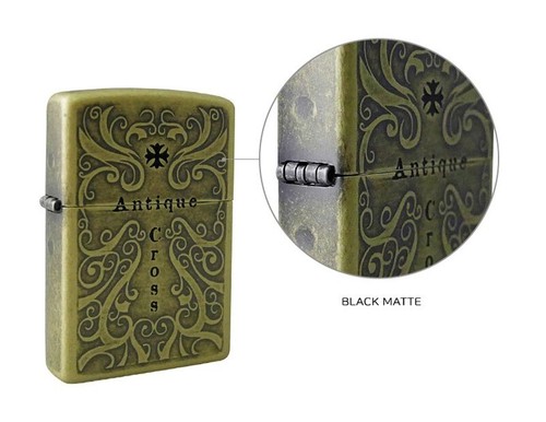 Encendedor antiguo de cruz Zippo 2 - Imagen 5 de 5