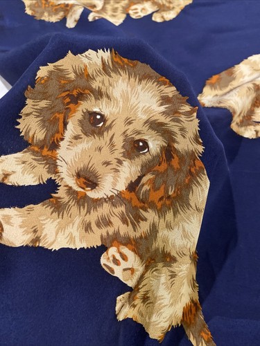 Pure Silk Remnant 100% Silk crepe De Chine Fabric Quilt Puppy For Masks Etc - Picture 6 of 7