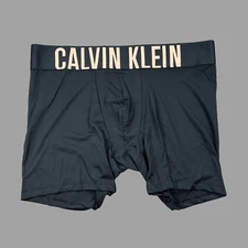 Calvin Klein CK men black intense power microfiber boxer brief underwear size M