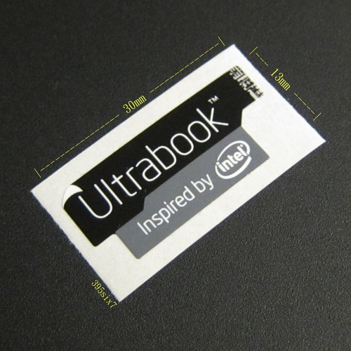 Autocollant pour ordinateur portable ordinateur portable ultrabook - autocollant ultrabook noir bleu gris - Photo 4/10