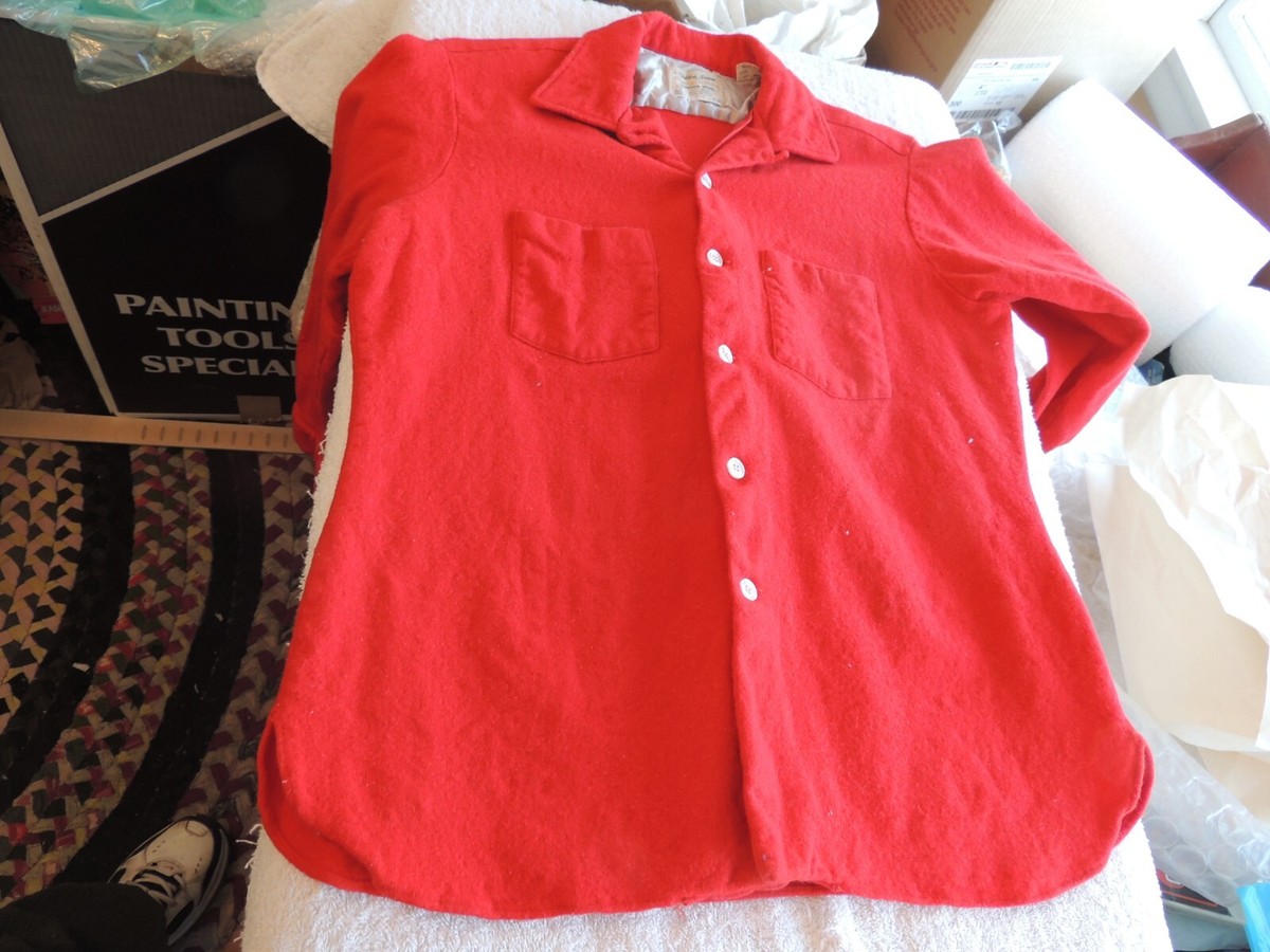 Vintage 50's or 60's Golden ARROW, wonder wool shirt small Vintage 50's or 60's Golden ARROW, wonder wool shirt small