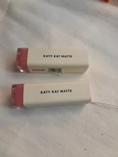     2 COVERGIRL KATY PERRY KAT MATTE LIPSTICK -kp 02 pink paws