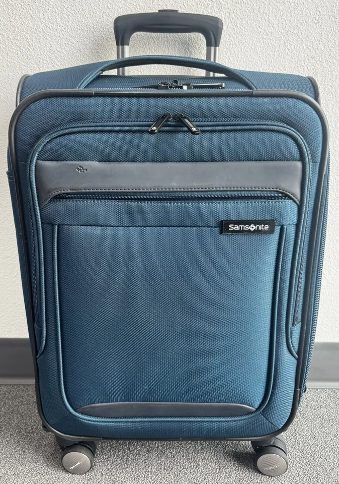 Samsonite X-Tralight 3.0 20" Carry-On Spinner Trolley Suitcase Luggage,Deep Teal - Image 4 of 4