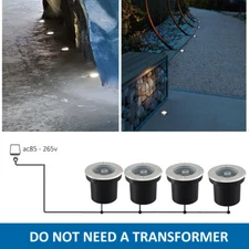 LED Well Light Bulbs 110V 120V Outdoor Landscape Ground Waterproof 3000K Lights