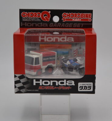 TOMYTEC Choro Q '' Honda Garage Set '' Tomy Tec