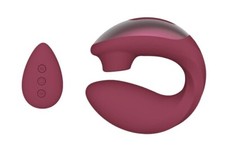 NIB Bellesa AirVibe Pro Clit Suction Vibrator Dual Stimulation