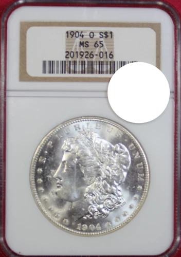 1904-O MORGAN DOLLAR NGC MS65