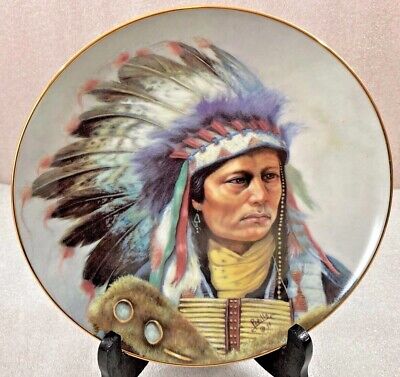 blackfoot power chief native plate american perillo 1991