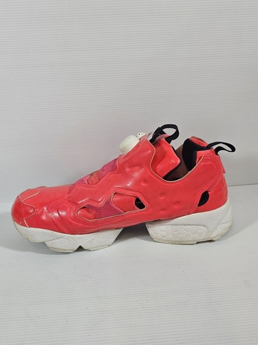 Zapato Deportivo Reebok Insta Pump Fury EE. UU. 9 Neón Cereza Rosa Caliente Cráneo Gótico Cibernético - Imagen 13 de 16