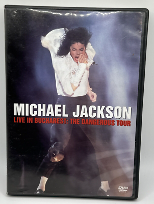 Michael Jackson Live in Bucharest: The Dangerous Tour (DVD, 1992
