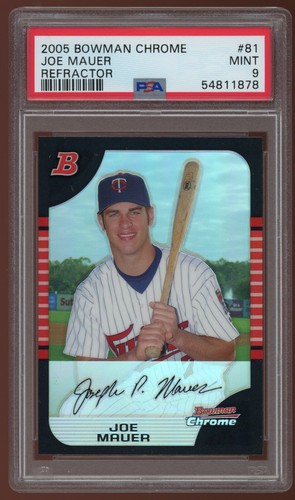 2005 Joe Mauer [Refractor] #81