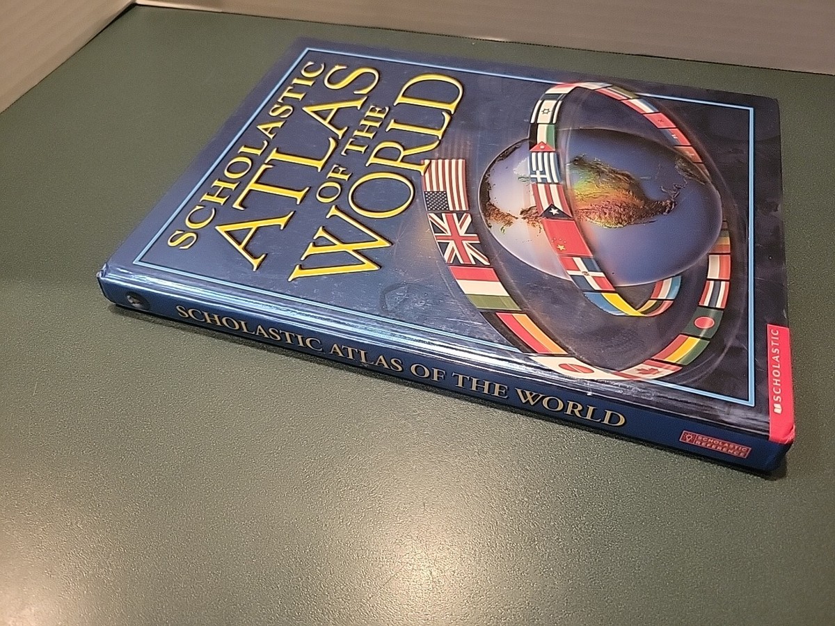 Scholastic Atlas of the World by Steele, Philip; Miles Kelly Ltd