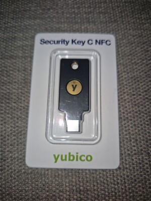 Yubico Security Key C NFC Authentifizierungsgerät Neu Versiegelt UK