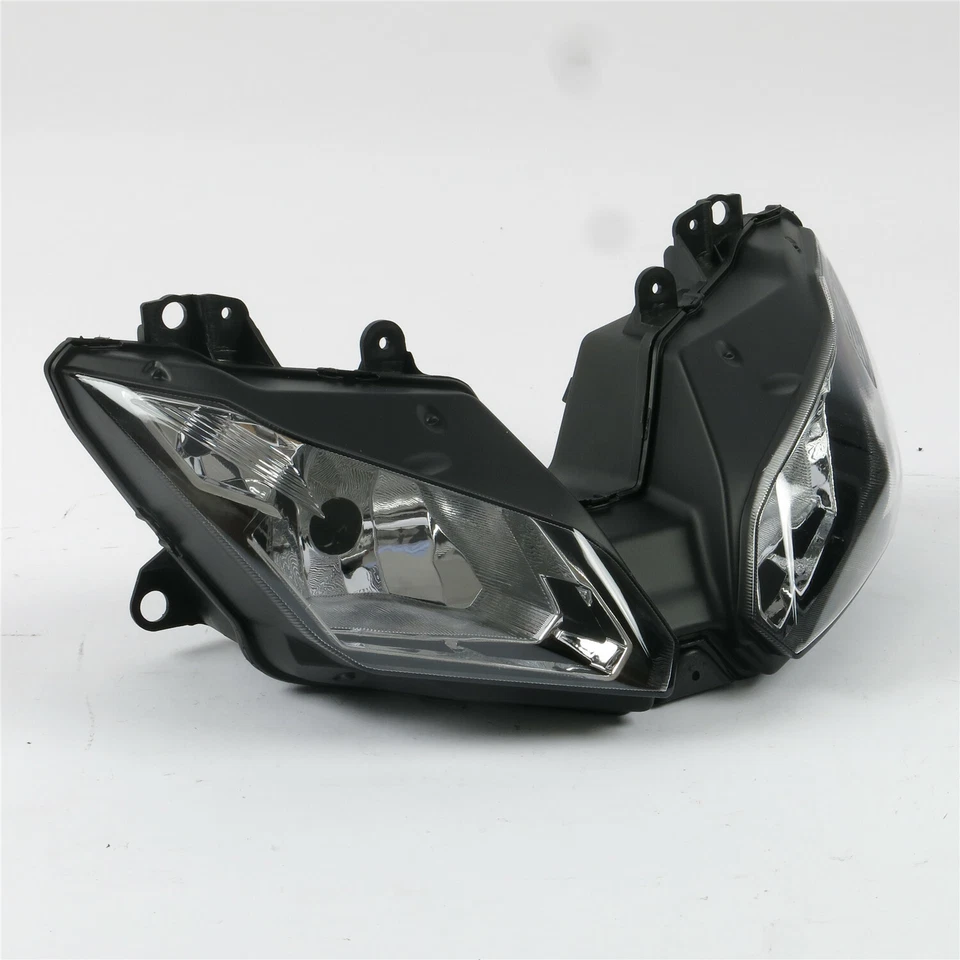 Lámpara de faros delanteros apta para Kawasaki Ninja 300 2013-2017 14 US STOCK Foto 2 de 4