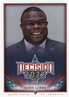 2022 Leaf Decision #72 John Gibbs- Party: Republican-MI