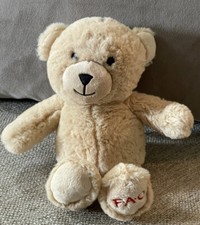 FAO Schwarz 10" Brown Tan Teddy Bear Plush Stuffed Animal Small Soft