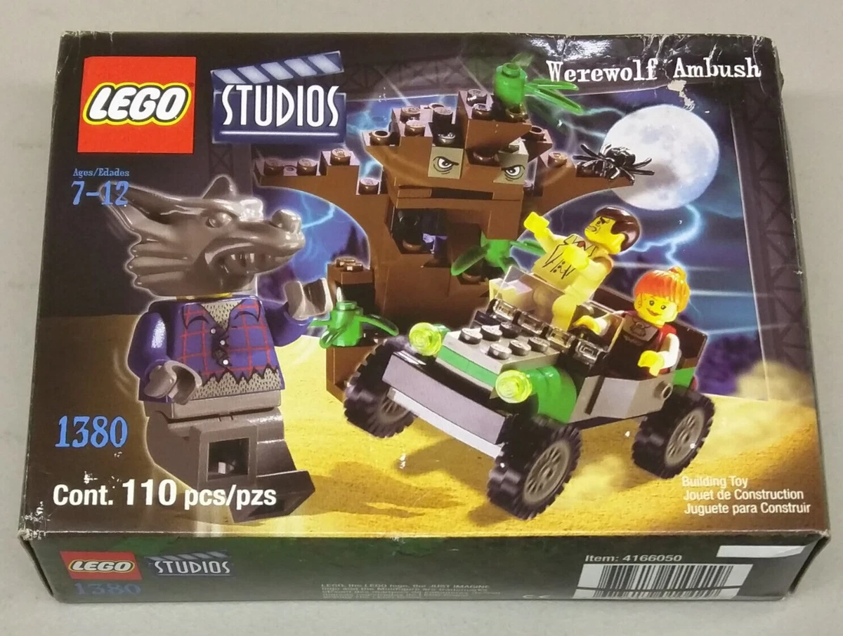 LEGO Studios 1380 Werewolf Ambush NEW RARE Monster Tree Car Spider Stop Motion