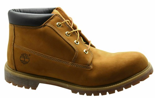 Timberland AF Heritage Waterproof Chukka Mens Boots Wheat Leather Lace 23061  | eBay